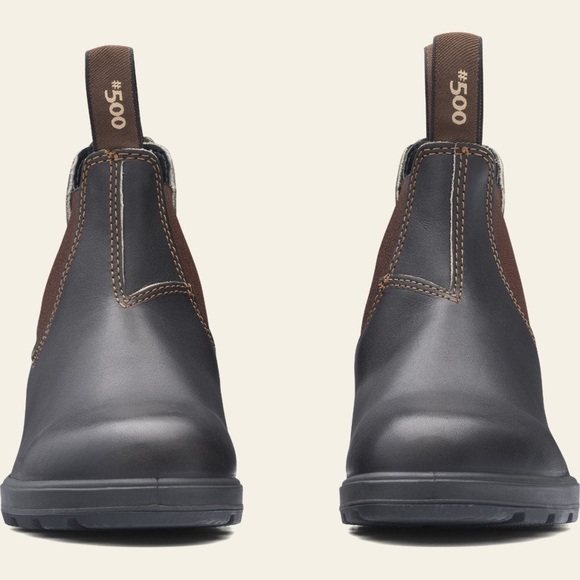 Blundstone 8.5 Original 500 Chelsea Men\'s Brown Leather Boots main image 12